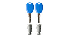 Rhino-Rack Rhino Master Key Lock Set No. 118 (Pair) - RK118-2