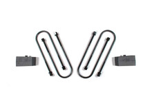 Zone Offroad Ram 3500 Rear 2in Block Kit - 4in U-bolts - ZOND1207