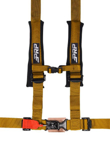 PRP 4.2 Harness with Latch / Link Lap Belt- Gold - SB4.2LL-GO