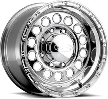 Raceline 887 Rock Crusher 15x8in / 5x114.3 BP / -32mm Offset / 83.82mm Bore - Polished Wheel - 887-58012