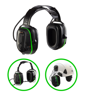smartMuff™ Series - Hearing Protection, Communication, and Safety Headset