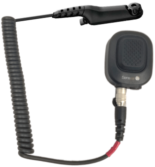Motorola MOTOTRBO™ R7 GCAI-Mini cable (with / without inline PTT) for Sensear (Standard / non-IS) Headsets and Earplugs