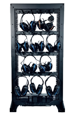 Sensear's Medium-Scale Charge Racks
