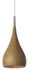 CLA Pendant E27 Oak Wood Bell Shape 353 X 160 ZARA1