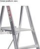 Bailey Platform Ladder Aluminium 150kg Platform Height 1.4m Heavy Duty Welded FS10716