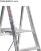 Bailey Platform Ladder Aluminium 150kg Platform Height 2.0m Heavy Duty Welded FS10718