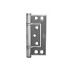  Austyle Non Mortice Fast Fix Hinges 100x47x2.5mm Satin Stainless Steel 
