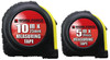Work Force Tape Measure Set 10M and 5M 07195