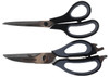 Work Force Scissors Stainless Steel Set 2pc Multi Function Kitchen and Cut Out 05372