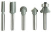 Work Force Router Bit Set Tungsted Tipped 5pc 13725