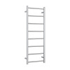thermorail 400x1120 heated towel rail 8 bar polished ladder