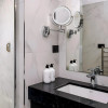 thermorail heated towel rail 530x700mm polished 8 bar