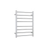 thermorail heated towel rail 530x700mm polished 8 bar