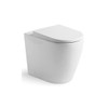  Argent Grace Hygienicflush Wall Faced Toilet 8H16901S4B 