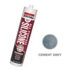  Soudal All Purpose Silicone 300ml Cement Grey 