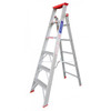 Indalex Ladders Indalex Tradesman Dual Purpose Aluminium Ladder 135KG 1.80-3.30M TRDDP6