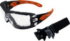 Maxisafe Evolve Safety Glasses Clear Lens Safety Foam Gasket EVO370-GH
