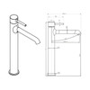  Villeroy & Boch Vita Vessel Basin Mixer Chrome 