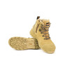 Bison Safety BISON BOOT XT ANKLE LACE UP BOOT WITH ZIP WHEAT SIZE 4 -14