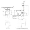  Villeroy & Boch O.novo Style DirectFlush BTW Toilet 