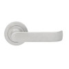 Pavtom 7709 Wide Lever On Round Rose - Satin Chrome
