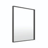 Ablaze Square Black Frame Mirror BMS759BF