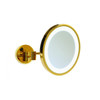 Ablaze Lit 3x Magnifying Mirror Polished Gold L252GSMC