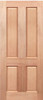 Crown Doors Crown Colonial 4 Panel Door 2040x720x35mm - Solid Maple