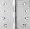 Tradco 2774 Fixed Pin Hinge 100x100mm - Satin Chrome