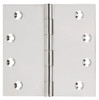 Tradco 2624 Fixed Pin Hinge 100x100mm  - Polished Nickel