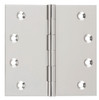 Tradco 2724 Fixed Pin Hinge 100x100mm - Satin Chrome