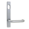 Dormakaba Kaba N601C-25SCP Narrow Stile Plate With Cylinder Hole and 25 Lever - Satin Chrome
