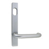 Dormakaba Kaba N601C-25SCP Narrow Stile Plate With Cylinder Hole & 25 Lever - Satin Chrome Dormakaba Kaba N601C-25SCP Narrow Stile Plate With Cylinder Hole & 25 Lever - Satin Chrome