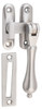 Tradco 1753 Teardrop Casement Fastener - Satin Chrome