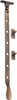 Tradco 2315 Casement Window Stay 300mm - Antique Brass