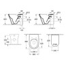 354411 Villeroy & Boch O.Novo 2.0 Directflush Wall Faced Toilet 4624R101S4DB