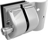 Master Range Round Post to Glass Latch Kit Mirror Finish SS316