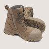 Blundstone Zip-Sided Safetv Boot Stone 984