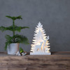 Eglo Christmas Fauna Tree/Reindeer Decoration White 