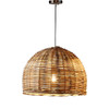  Emac & Lawton Rattan Ceiling Pendant Small Natural 