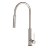 Phoenix Tapware Phoenix Deja Pull Out Sink Mixer 220mm (Brushed Nickel) 126-7330-40