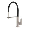 Phoenix Tapware Phoenix Vezz Flexible Hose Sink Mixer 210mm Squareline (Brushed Nickel) 10373100BN