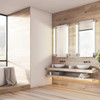  Eglo TRAGACETE Black LED Mirror Light 900mm 
