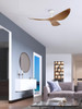 Eglo Cabarita 50” DC Bamboo & White Ceiling Fan 204353