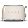 Smeg 2 Slice Toaster Cream TSF01CRAU