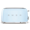 Smeg Toaster 50"s Style 4 Slice Pastel Blue TSF02PBAU