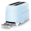 Smeg Toaster 50"s Style 4 Slice Pastel Blue TSF02PBAU