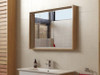 Timberline Halifax Mirror 900mm x 720mm Prime Oak HAL-M-900-720