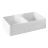 Turner & Hastings Turner Hastings Chester 80 x 50 Double Fine Fireclay Butler Sink 0TH 7408