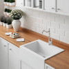 LAVEO KOMODO  white granite Butler sink 1TH  SBK_610A